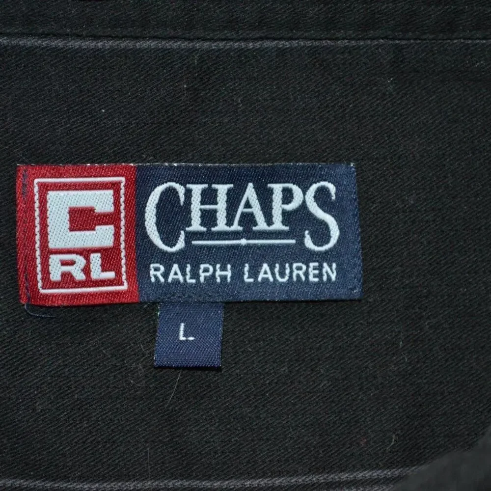 Chaps Ralph Lauren Button-Down Shirt Size Large - Picture 3 of 4